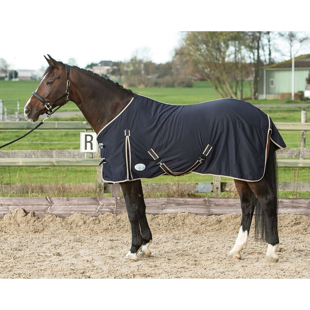 Harry's Horse Summer Rug Honeycomb 0g Navy