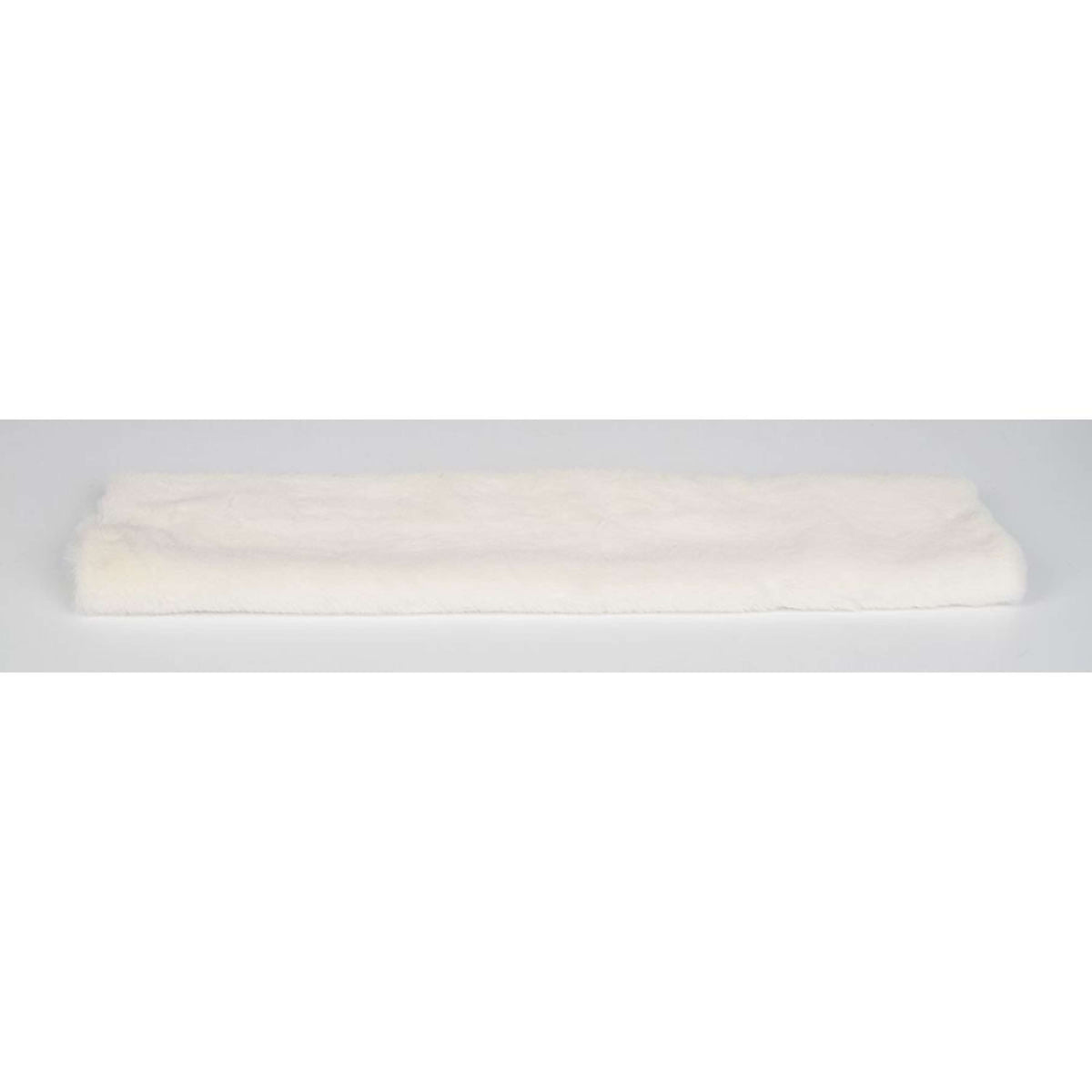 Harry's Horse Girth Fur Cover Furry Dressage Cream