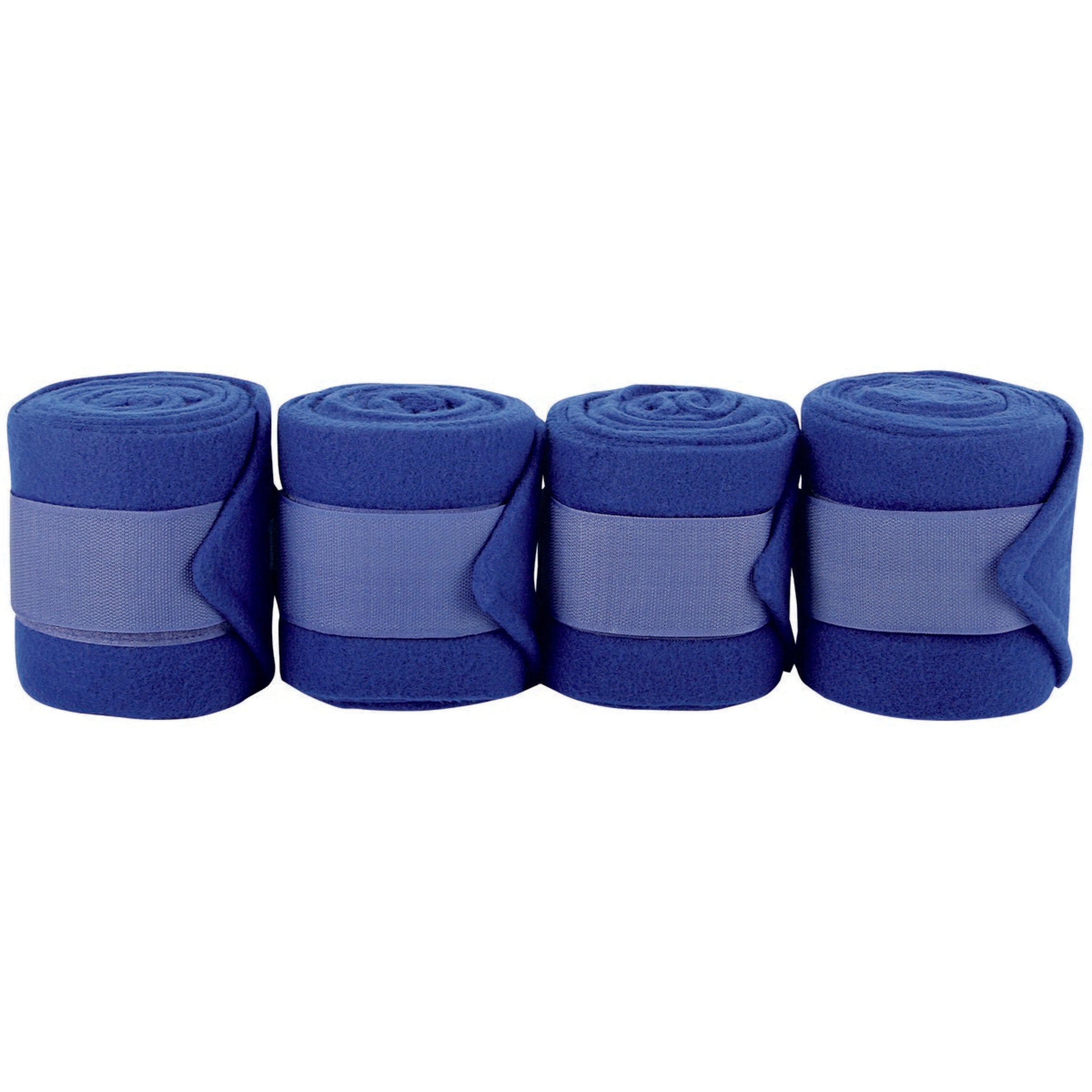 Harry's Horse Bandages Fleece 4 Pieces Blue