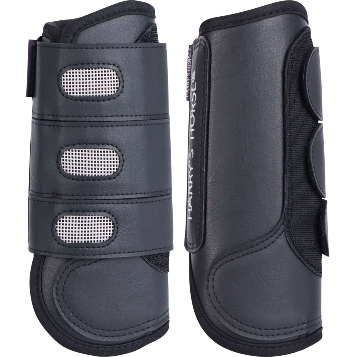 Harry's Horse Leg protection Eventing Front Black