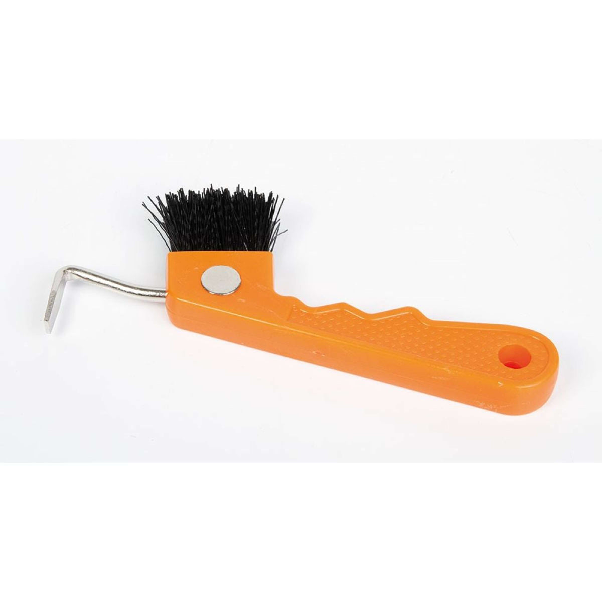 Harry's Horse Hoof Pick/Brush Magnet Orange