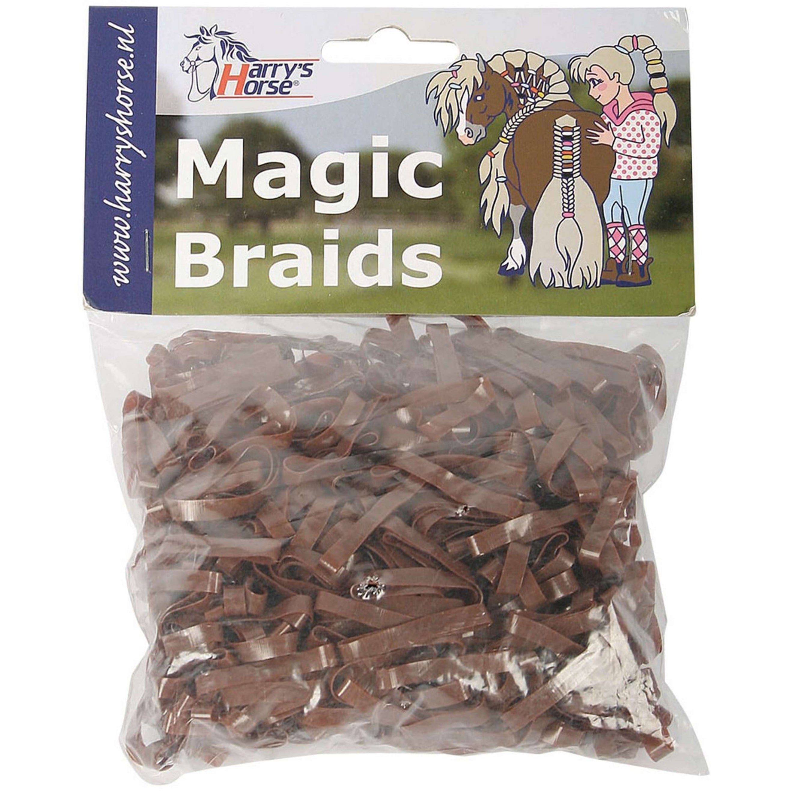 Harry's Horse Magic Braids Bag Brown Harry's Horse Magic Braids Bag Brown