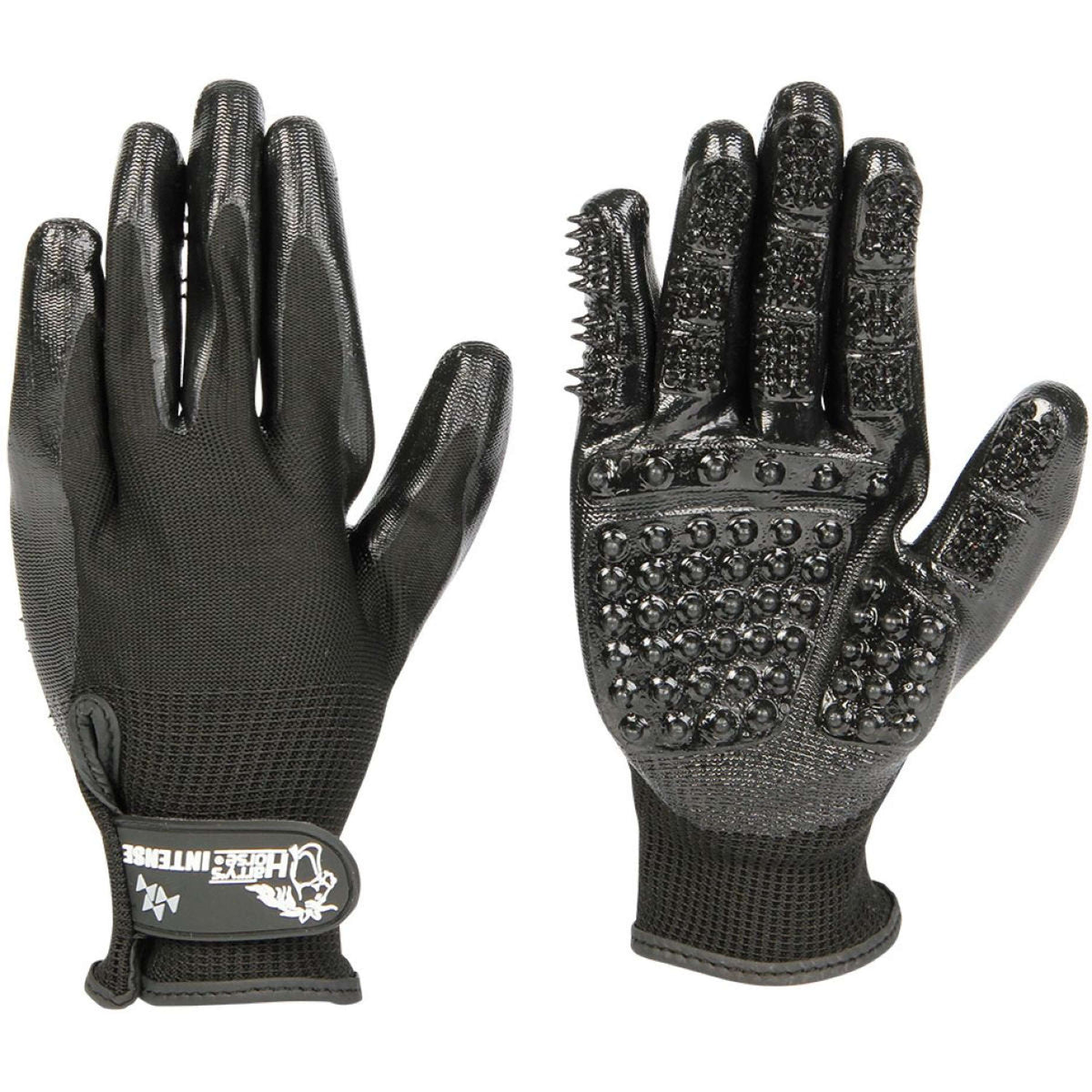 Harry's Horse Grooming Glove Intense Black