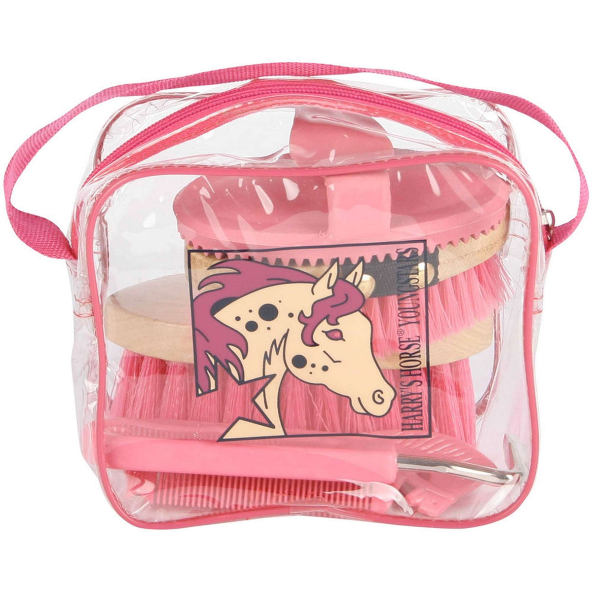 Harry's Horse Mini Grooming Kit Pink