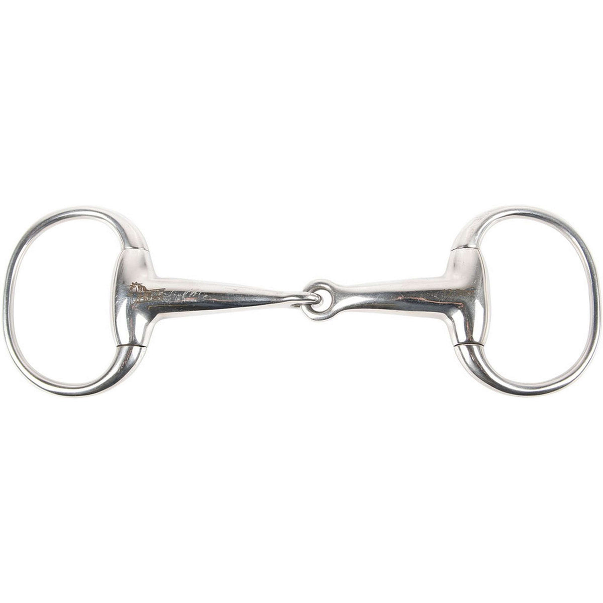 Harry's Horse Eggbut Snaffle Solid Mouthpiece RVS