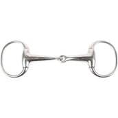 Harry's Horse Eggbut Snaffle Solid Mouthpiece RVS