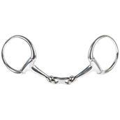 Harry's Horse Eggbut Snaffle French Mouth Flat Link