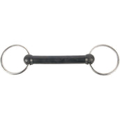 Harry's Horse Loose Ring Snaffle with Flexible Rubber Mouth