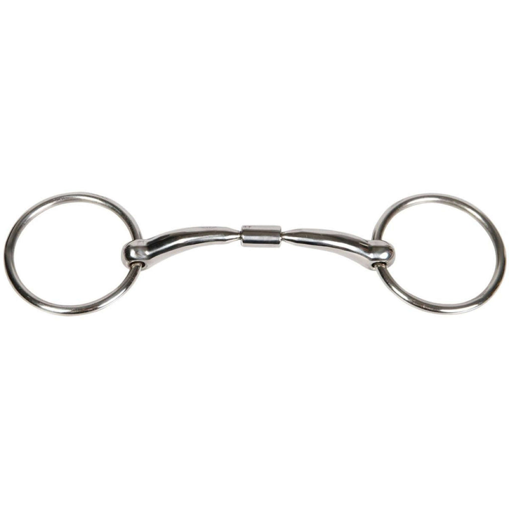 Harry's Horse Loose Ring Snaffle Anatomic Double Broken R-Roll