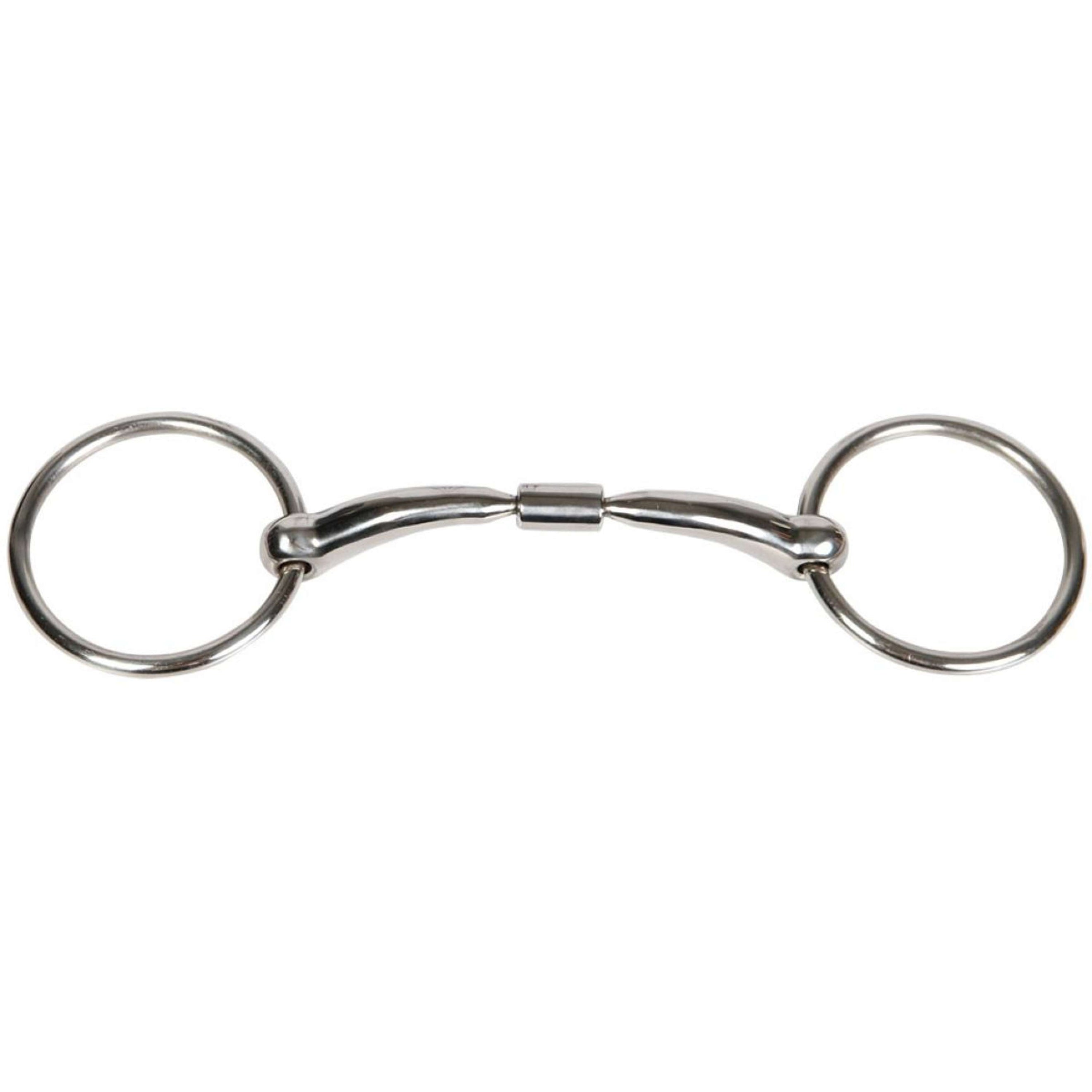 Harry's Horse Loose Ring Snaffle Anatomic Double Broken R-Roll