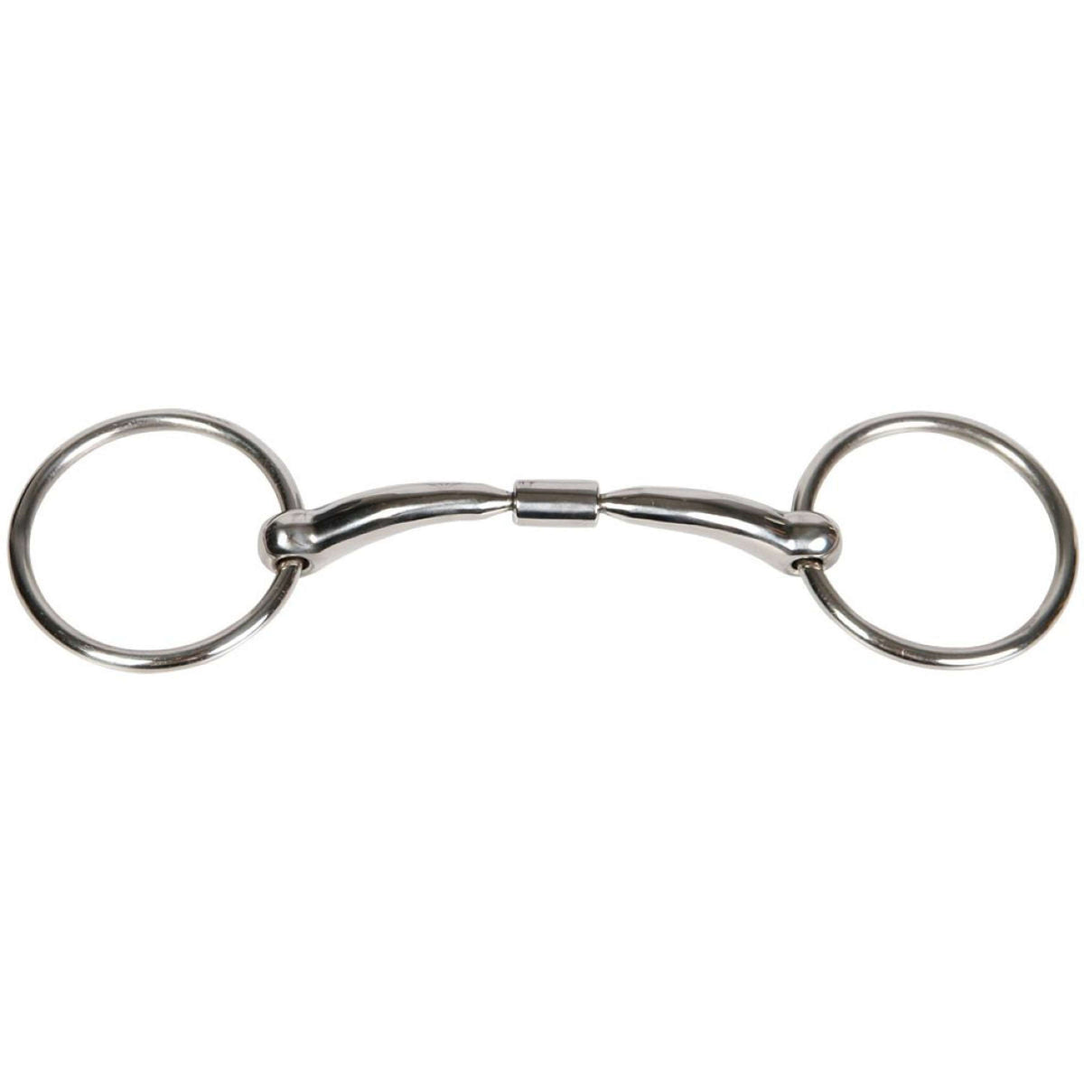 Harry's Horse Loose Ring Snaffle Anatomic Double Broken R-Roll