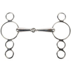 Harry's Horse Ring Snaffle with 3 Extra Rings
