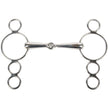 Harry's Horse Ring Snaffle with 3 Extra Rings