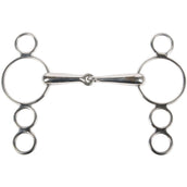 Harry's Horse Ring Snaffle with 3 Extra Rings