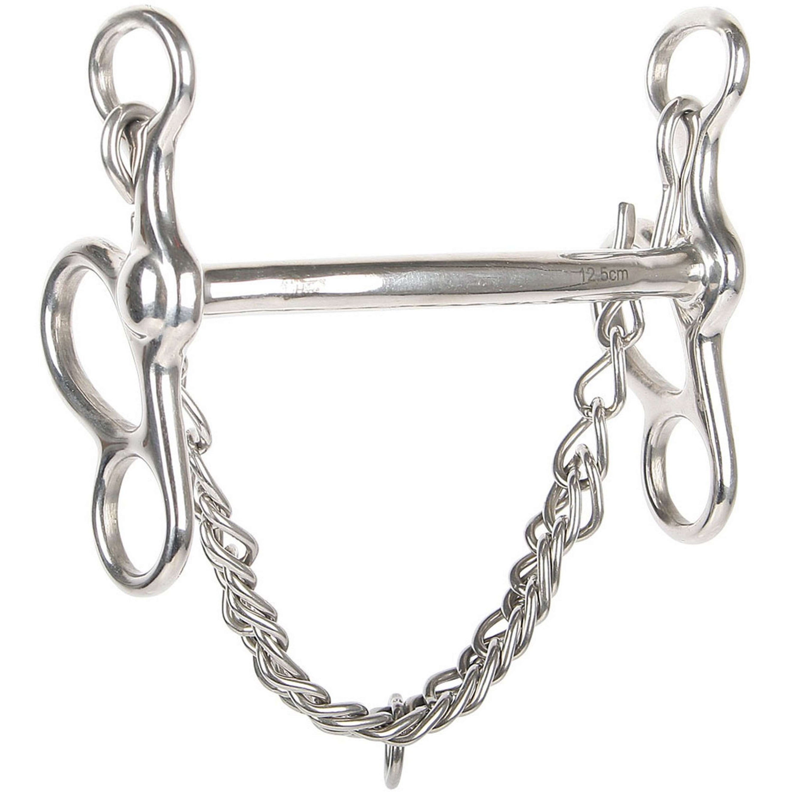 Harry's Horse 2 Ring Butterfly Liverpool Bit Fixed Cheeks Harry's Horse 2 Ring Butterfly Liverpool Bit Fixed Cheeks