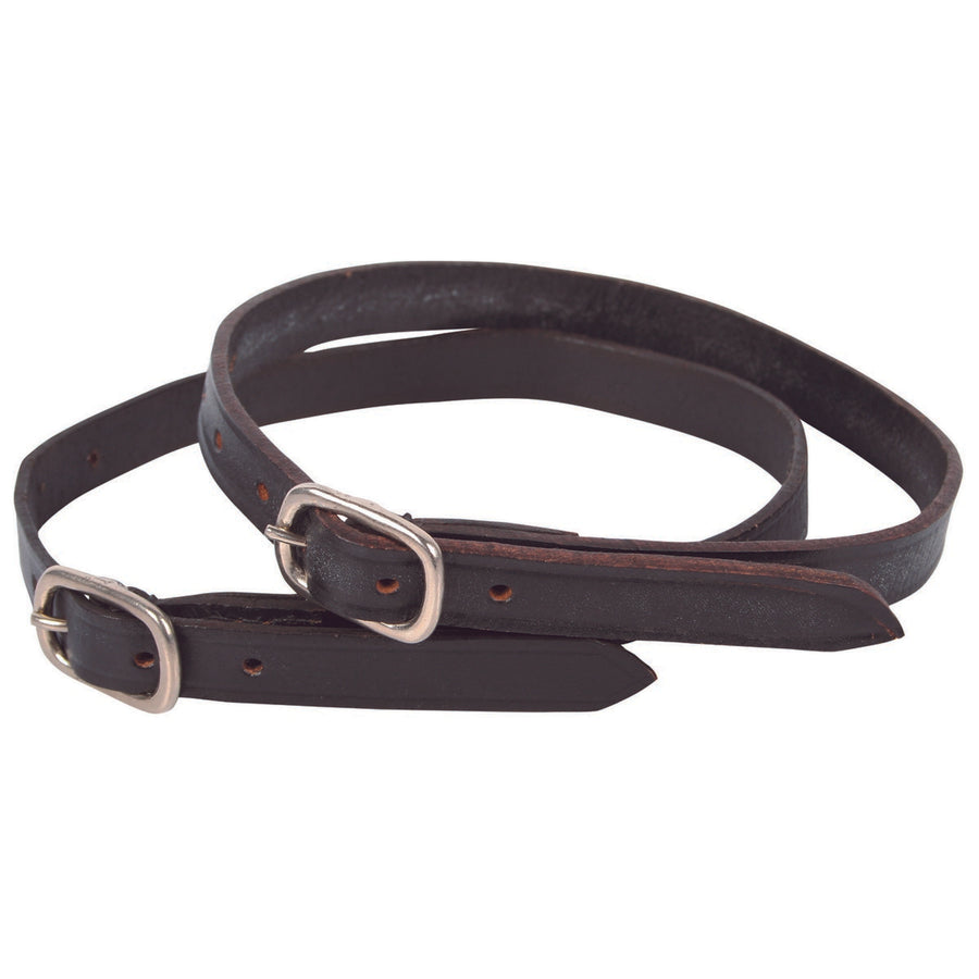 Harry's Horse Leather Spur Straps Black