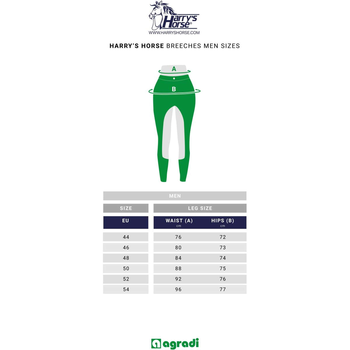 Harry's Horse Breeches Liciano Grip Black