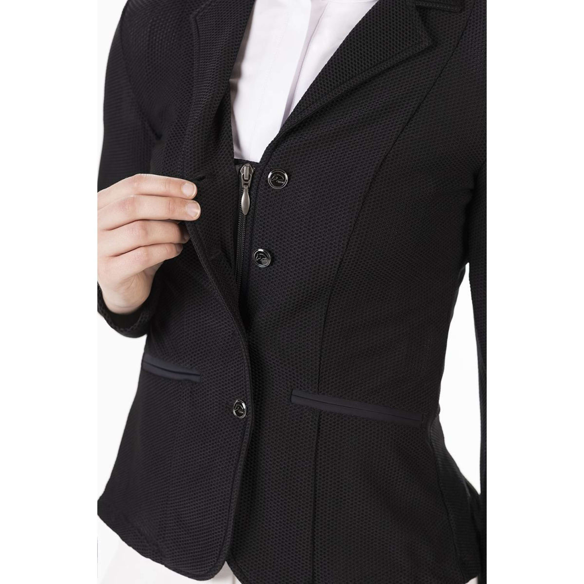 HKM Competition Jacket Mesh Linda Black