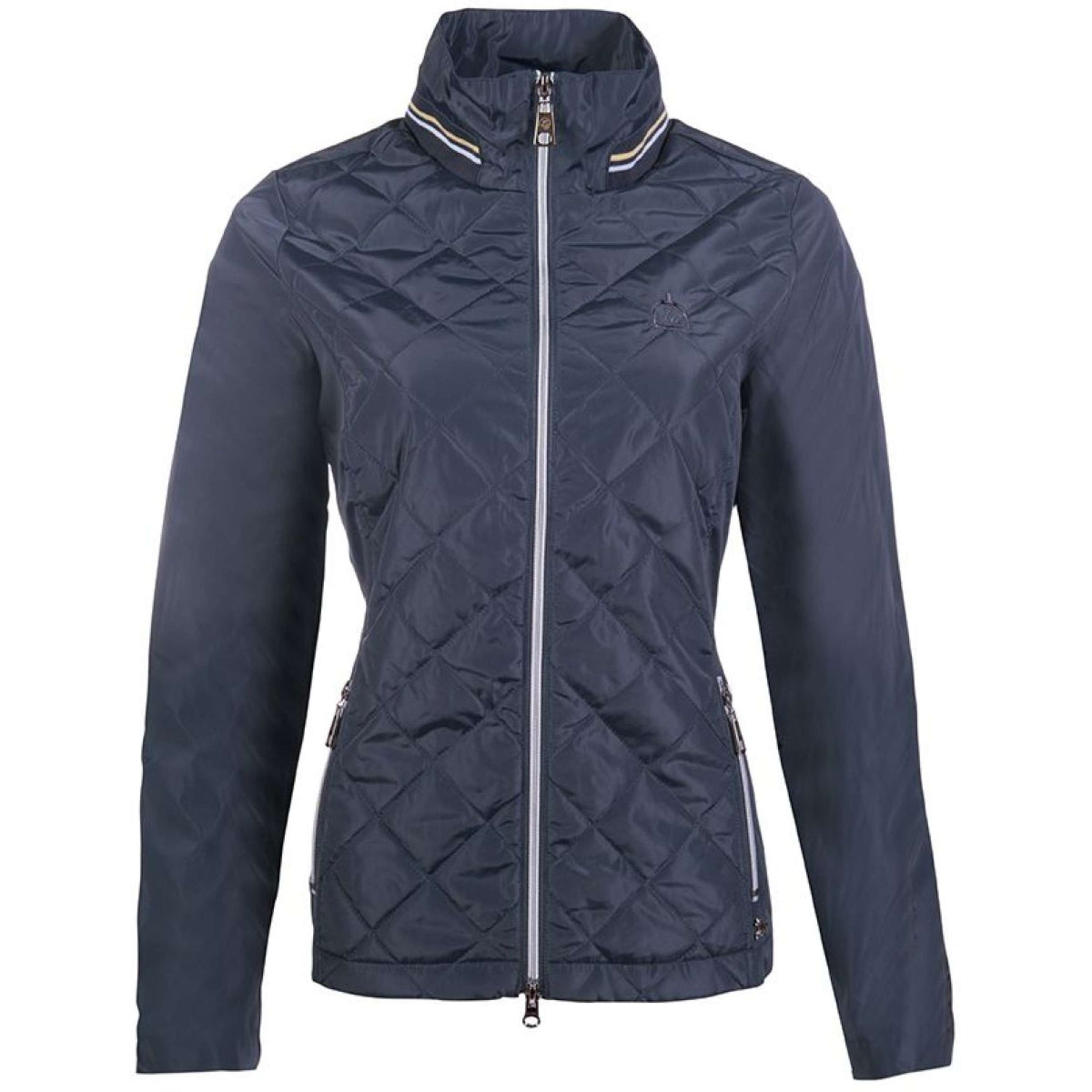 Lauria Garrelli Riding Jacket Limoni Quilt Graphite