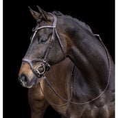 HKM Snaffle Bridle Anatomic Sports Brown