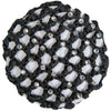 HKM Hair Net with Decorative Stones Black