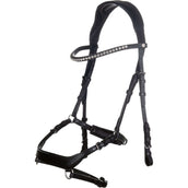 HKM Snaffle Bridle Pro Anatomic Black