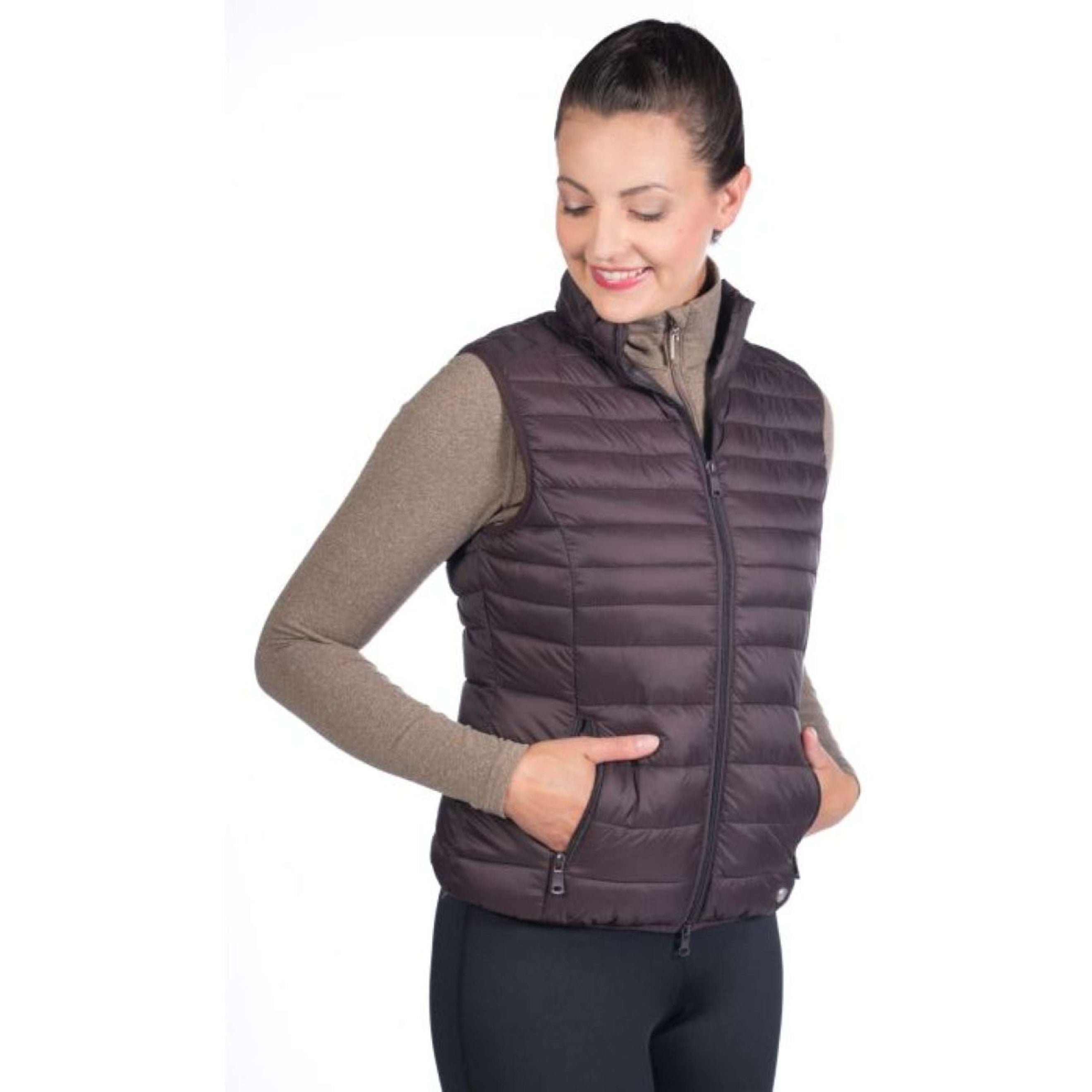 HKM Vest Lena Padded Darkblue