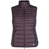 HKM Vest Lena Padded Darkbrown