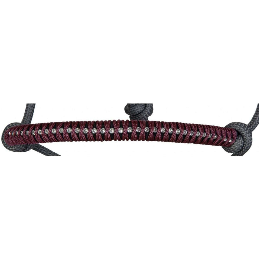 HKM Rope Halter Deko Dark Grey/Grapevine