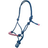 HKM Rope Halter Deko Azure/Pink