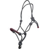HKM Rope Halter Deko Dark Grey/Grapevine