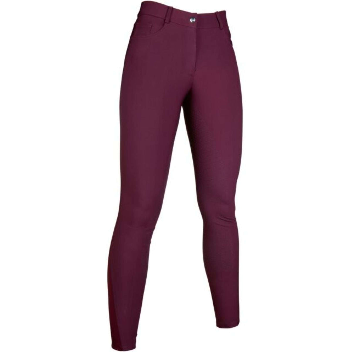 HKM Breeches Sunshine Silicon Seat Kids Bordeaux