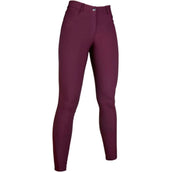 HKM Breeches Sunshine Silicon Seat Kids Bordeaux