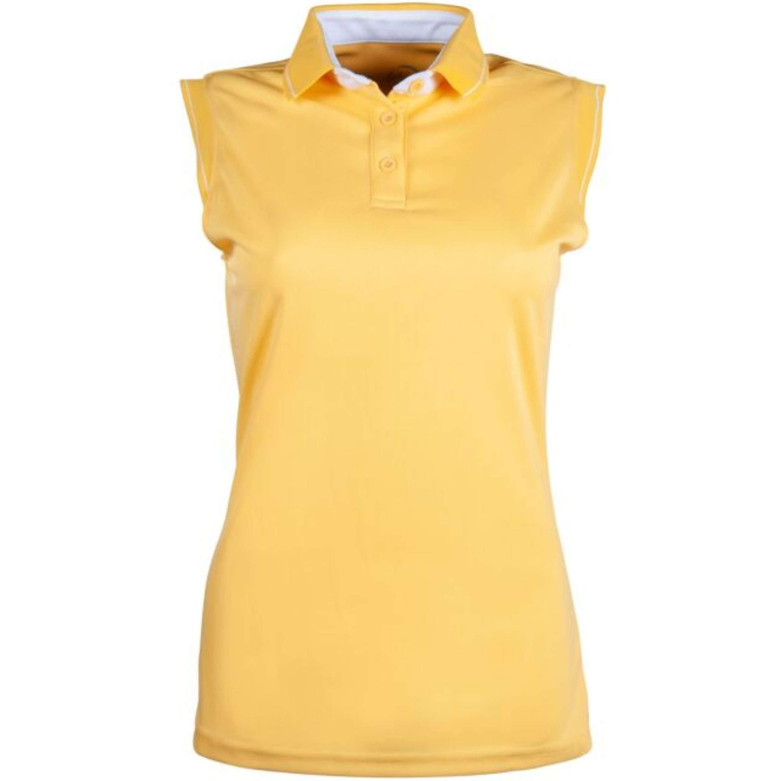 HKM Poloshirt Classico Sleeveless Yellow