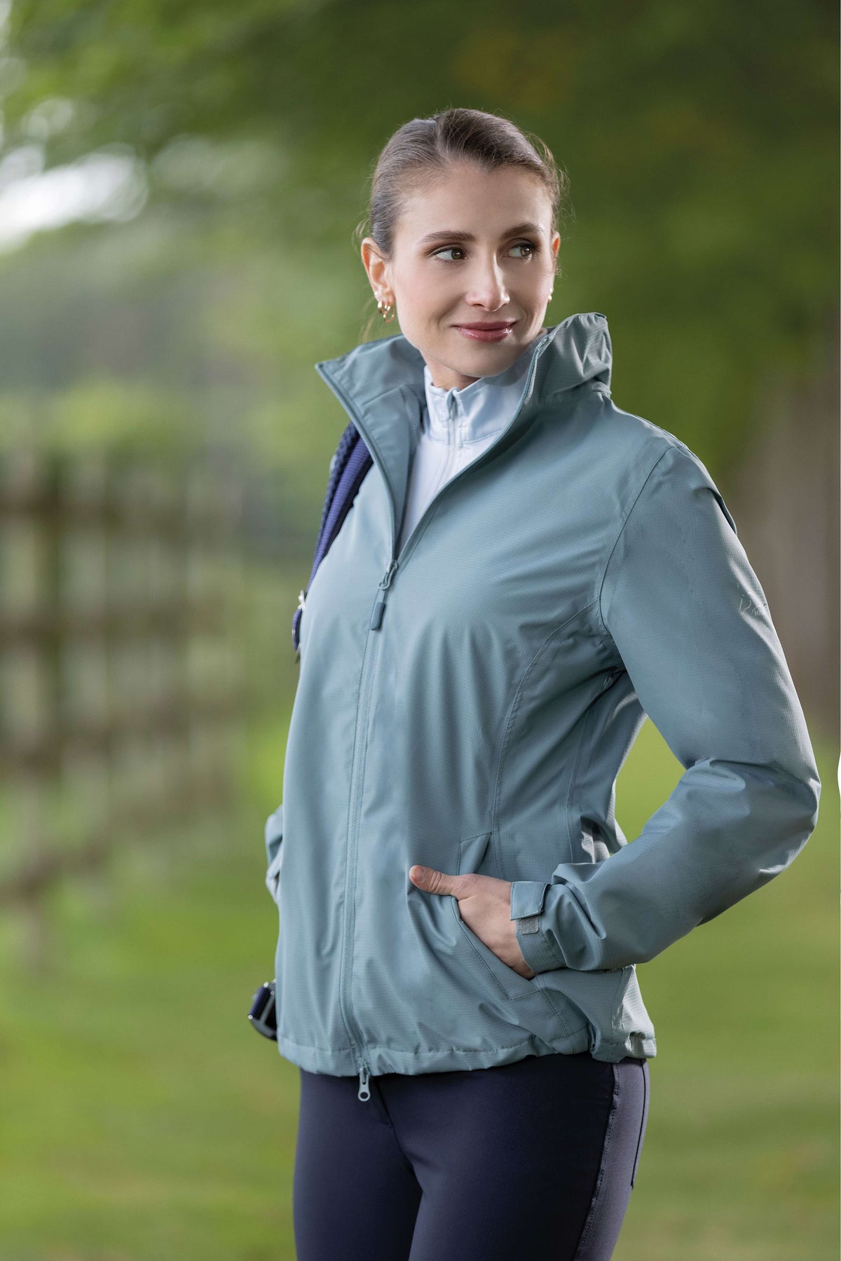 HKM Rain Coat Rainy Day Sage