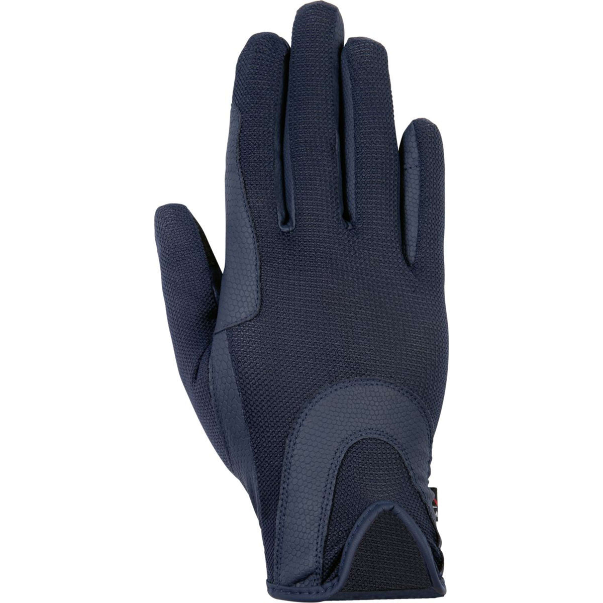 HKM Riding Gloves Grip Mesh Darkblue