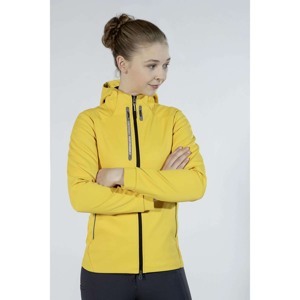 HKM Softshell Jacket Performance Yellow