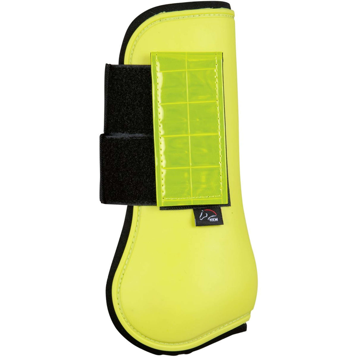 HKM Tendon Boots Reflective Neon Yellow