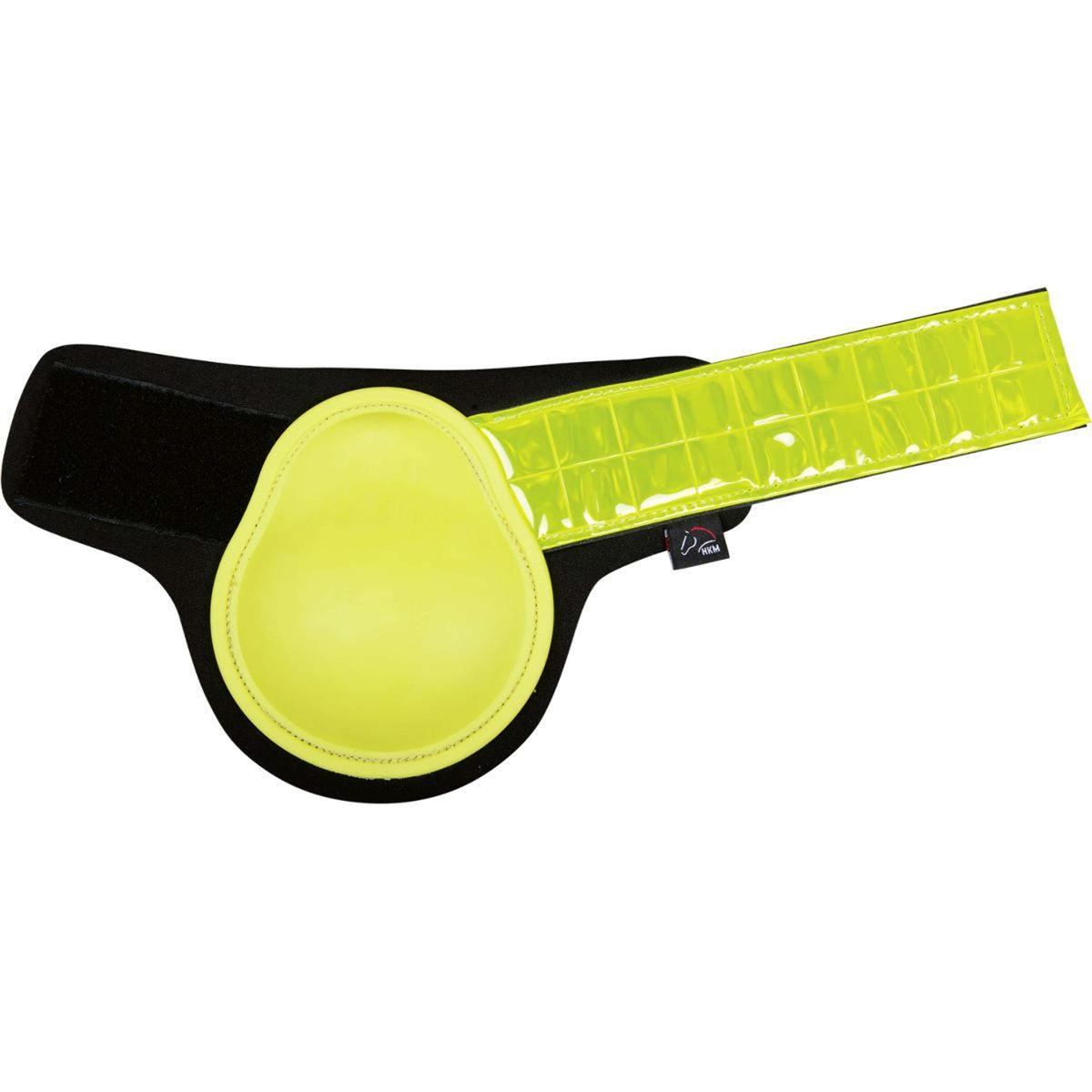 HKM Fetlock Boots Reflective Neon Yellow