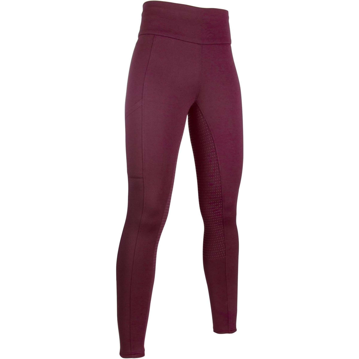 HKM Riding Legging Cosy Full Grip WineRed