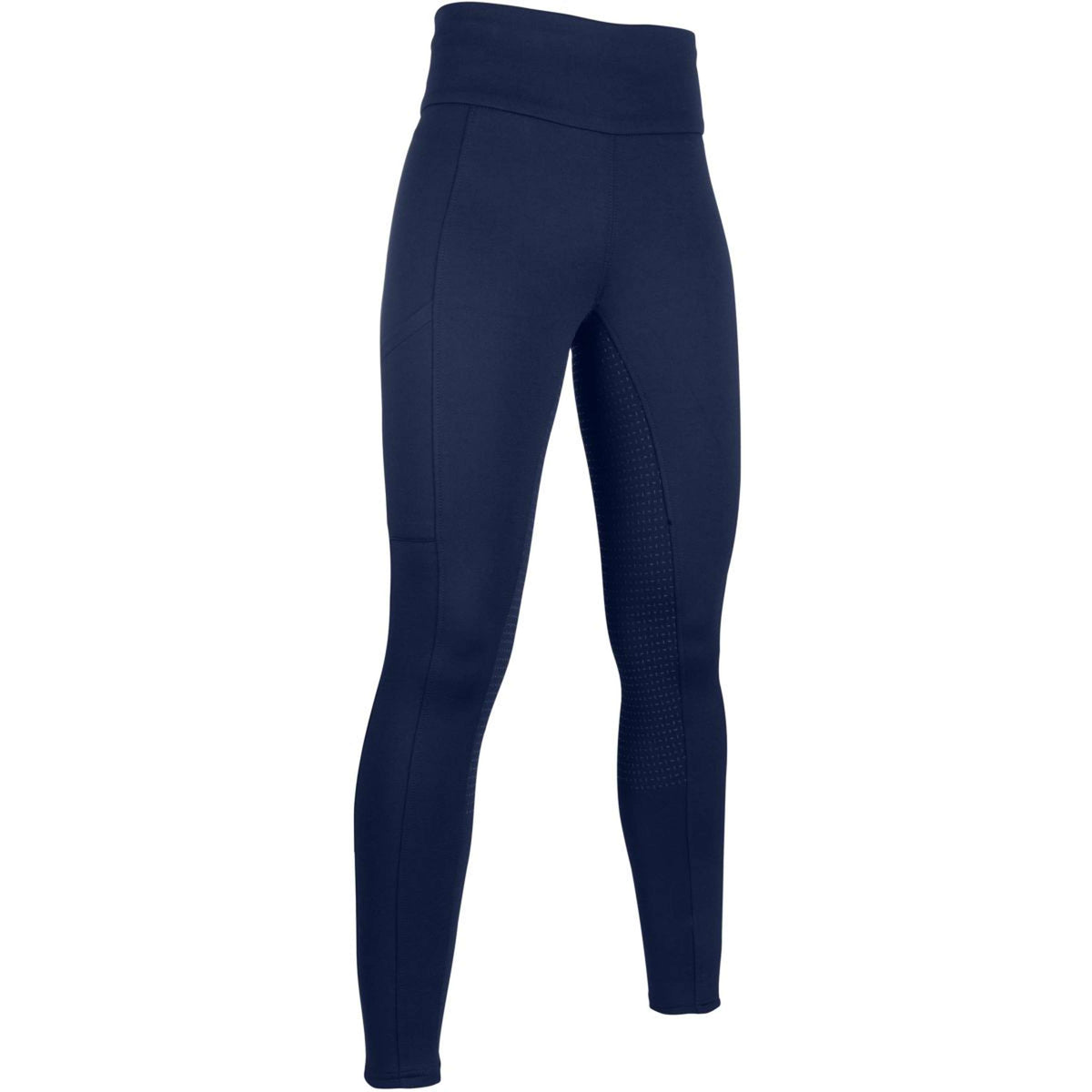 HKM Riding Legging Cosy Full Grip Darkblue