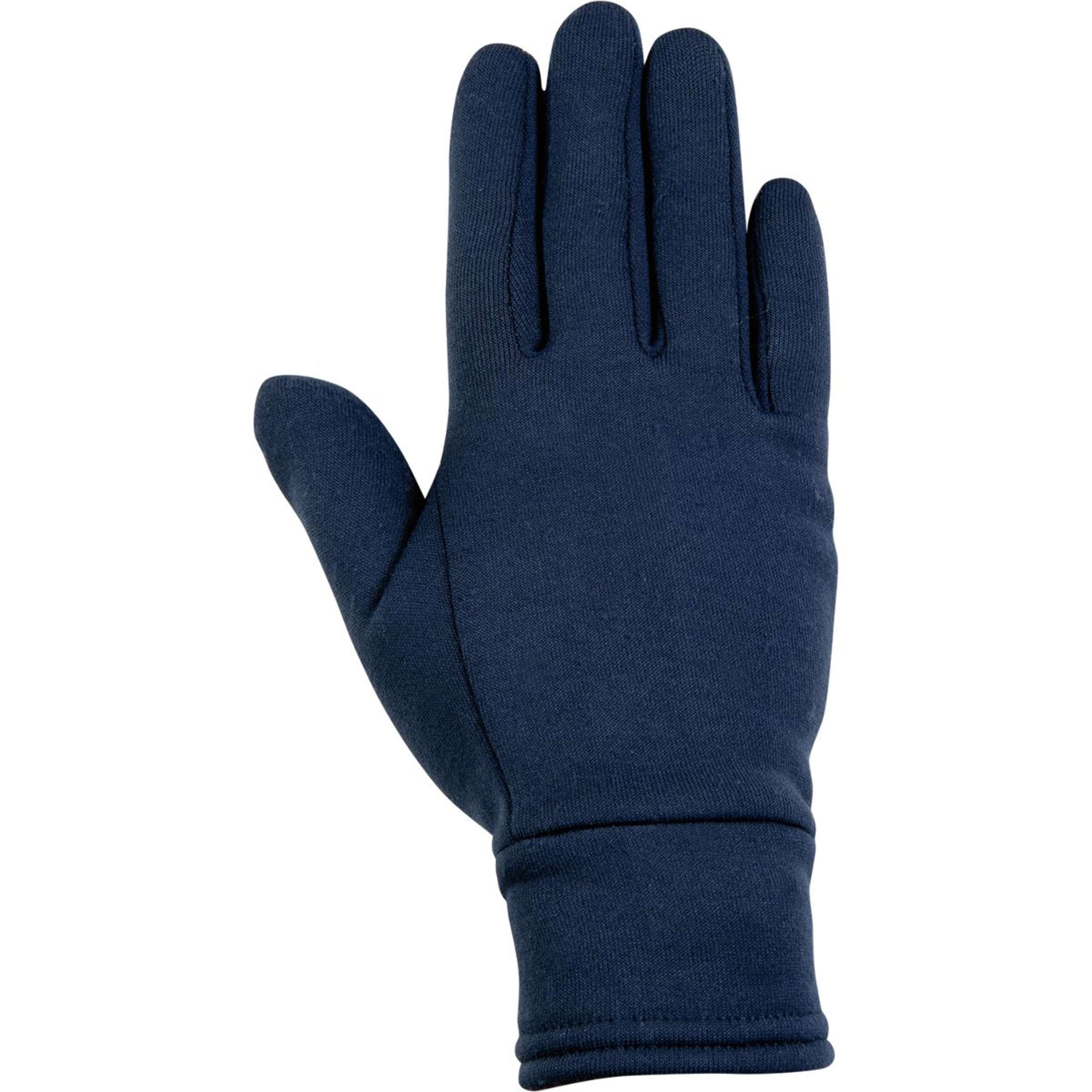 HKM Riding Gloves Polar Fleece Lining Darkblue