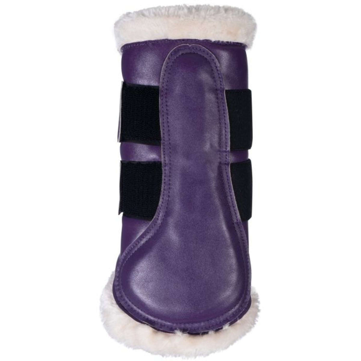 HKM Leg protection Comfort Premium Fur Purple