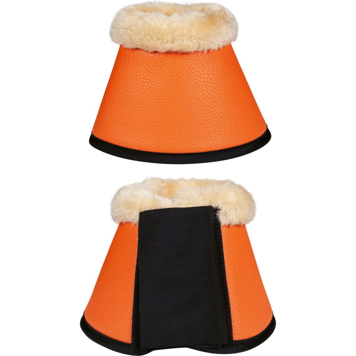 HKM Bell Boots Comfort Premium Fur Orange