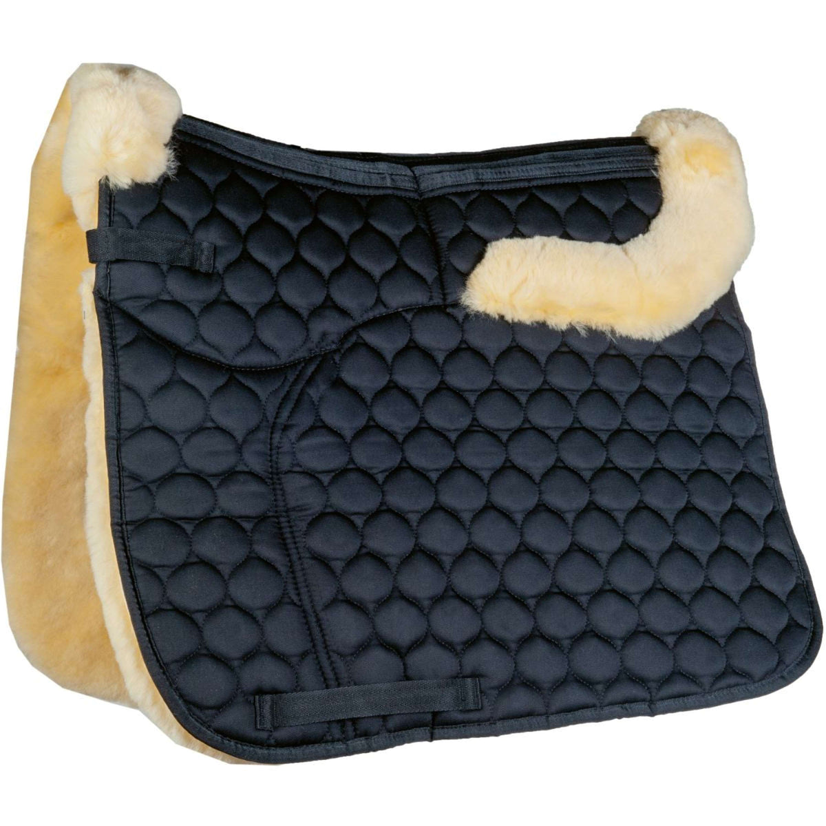 HKM Correction Pad Lamsvel Dressage Black/Natural