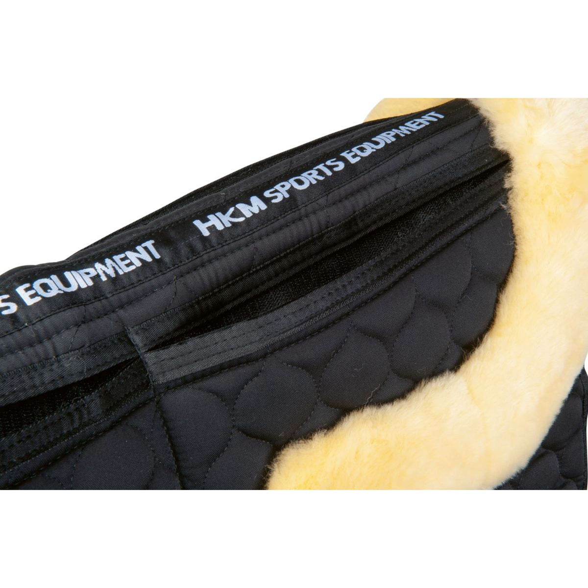 HKM Correction Pad Lamsvel Dressage Black/Natural