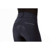 HKM Breeches Monaco Crystal Silicon Seat Darkblue