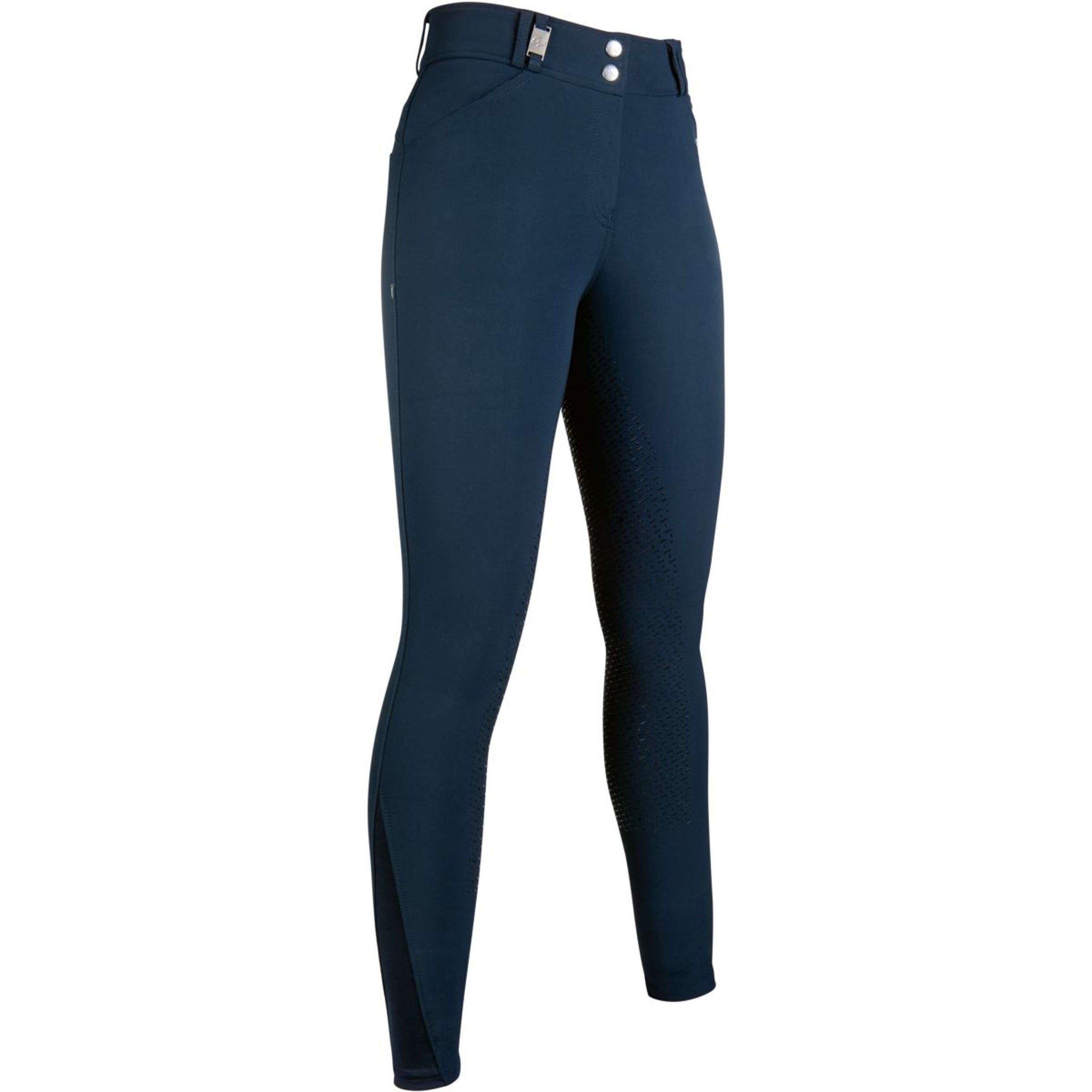 HKM Breeches Monaco Crystal Silicon Seat Darkblue