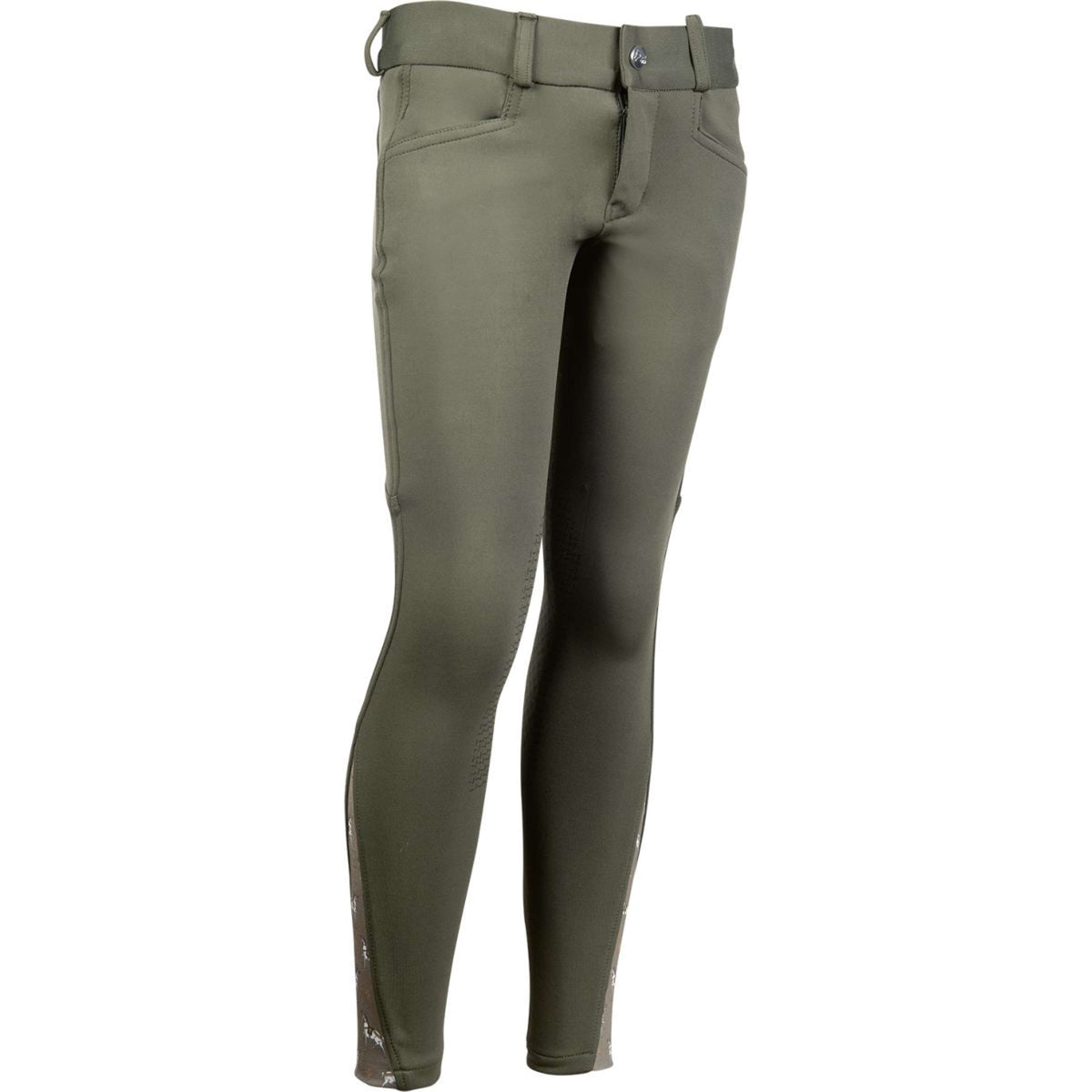 HKM Breeches Allure Cheval Knee Grip Cranberry