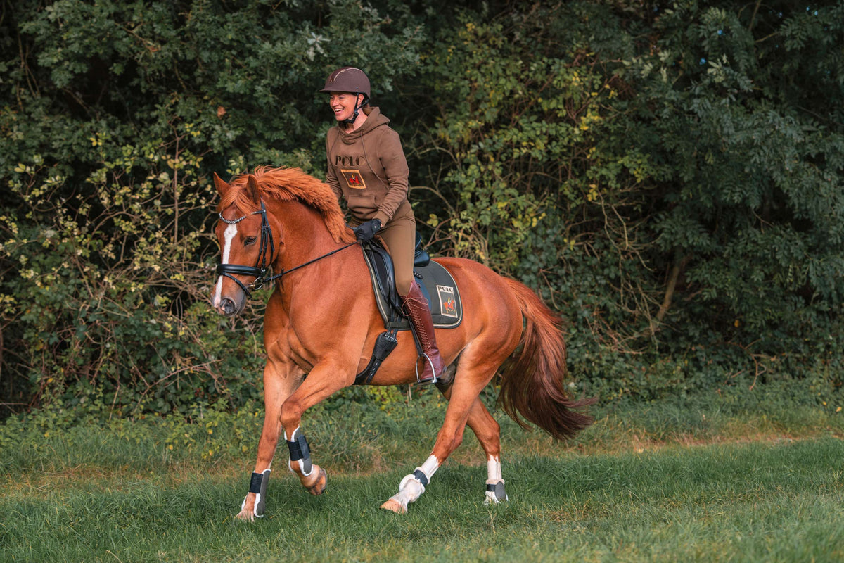 HKM Saddlepad Buenos Aires Dressage Olive Green